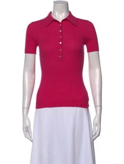 Pre-owned Michael Kors Cashmere Sweater In Pink