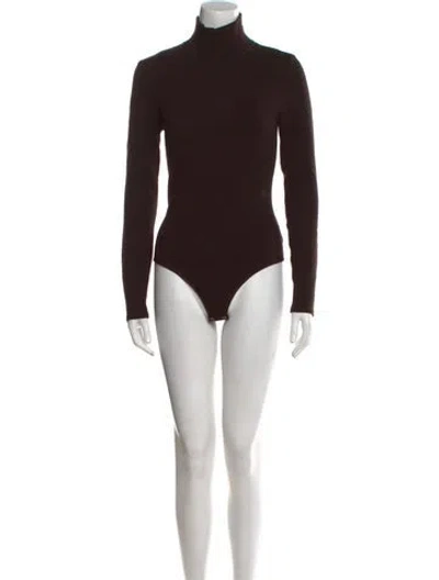 Pre-owned Michael Kors Cashmere Turtleneck Sweater In Brown