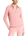 Michael Kors Cashmere V Neck Sweater In Pink