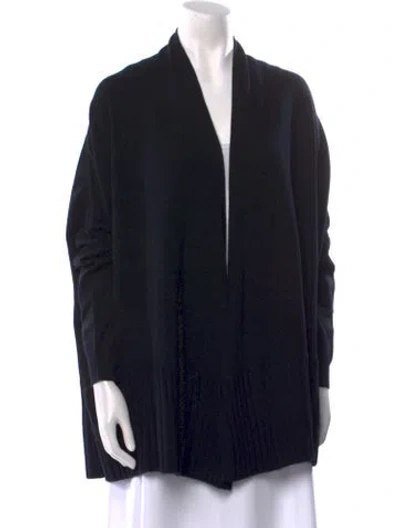 Pre-owned Michael Kors Cashmere V-neck Sweater In Black