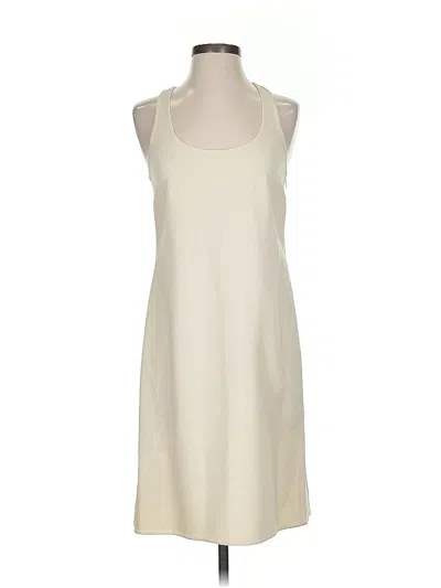 Pre-owned Michael Kors Casual Dress In White