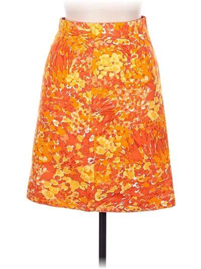 Pre-owned Michael Kors Casual Skirt In Orange