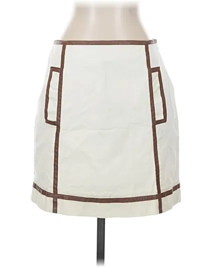 Pre-owned Michael Kors Casual Skirt In White
