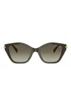 Michael Kors Cat-eye Frame Sunglasses In Black