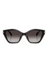 Michael Kors Cat-eye Frame Sunglasses In Black