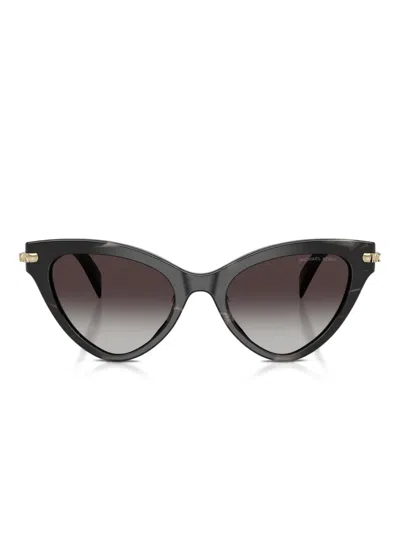 Michael Kors Cat-eye Sunglasses In Animal Print