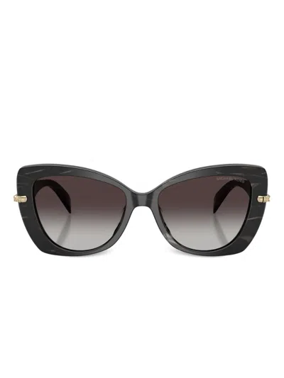 Michael Kors Cat-eye Sunglasses In Black