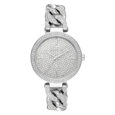 Michael Kors Catelyn Quartz Crystal Glitz Dial Ladies Watch Mk4675 In N/a