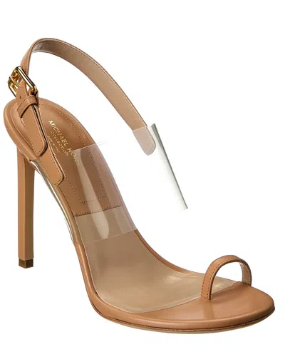 Michael Kors Catherine Leather & Vinyl Sandal