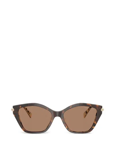 Michael Kors Catskills Cat-eye Sunglasses In Brown