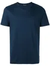 Michael Kors Short-sleeve Logo T-shirt In Blue