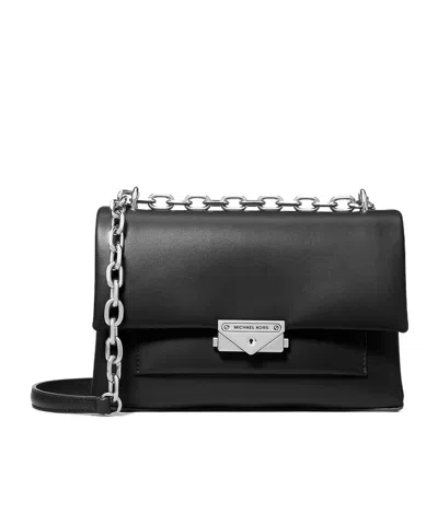 Michael Kors Cece Medium Shoulder Bag In Black
