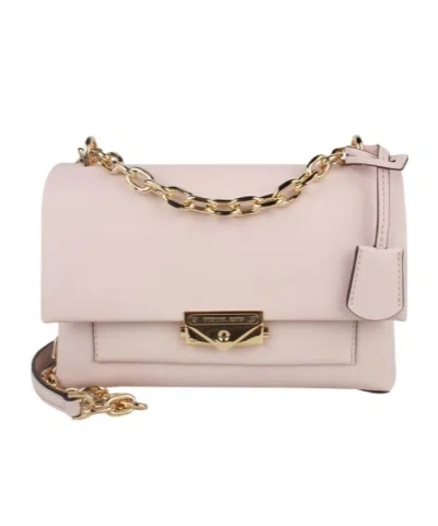 Michael Kors Cece Medium Shoulder Bag In Nude
