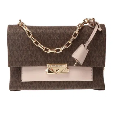 Michael Kors Cece Shoulder Bag In Brown