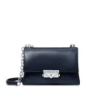 Michael Kors Cece Small Shoulder Bag In Navy Blue