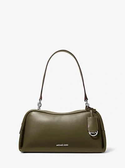 Michael Kors Cecily Medium Shoulder Bag In Green