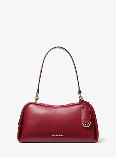 Michael Kors Cecily Medium Shoulder Bag In Red