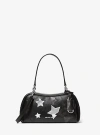 Michael Kors Cecily Small Embellished Shoulder Bag In Black