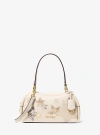 Michael Kors Cecily Small Embellished Shoulder Bag In Brown
