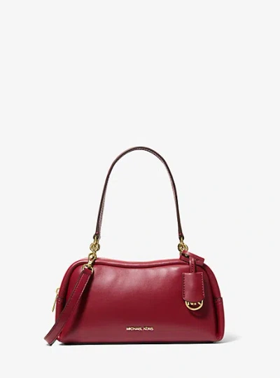 Michael Kors Cecily Small Shoulder Bag In Red
