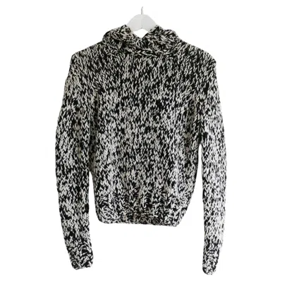 Pre-owned Michael Kors Celine X  1999 Hooded Cashmere Sweater In Black