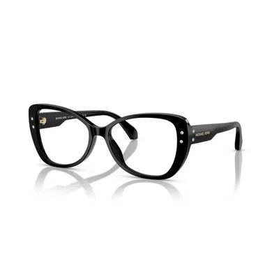 Michael Kors Cervinia Demo Butterfly Ladies Eyeglasses Mk4138b 3005 54 In Black