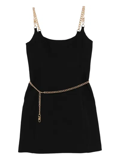 MICHAEL KORS CHAIN-BELTED DRESS