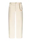 Michael Kors Chain Jeans In Neutral