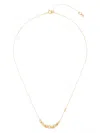 Michael Kors Chain Link Detailing Necklace In Gold