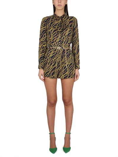 Michael Kors Chain Print Jumpsuit