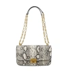 Michael Kors Chain Shoulder Bag In Brown