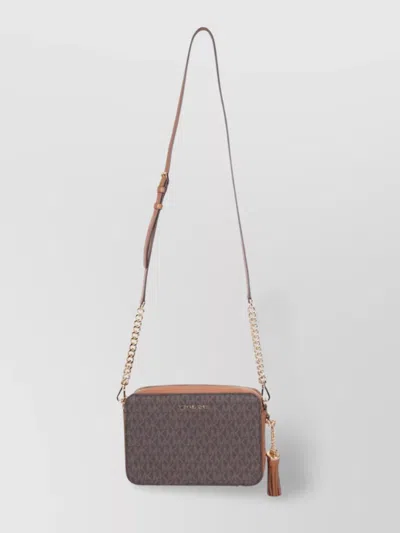 Michael Kors Chain Strap Cross-body Bag With Tassel Detail