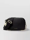 Michael Kors Chain Strap Shoulder Bag With Gold Hardware In Black