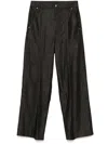 Michael Kors Chambray Albee Pants In Black