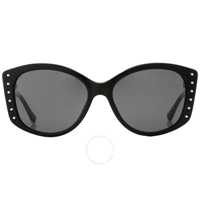 Michael Kors Charleston Dark Grey Cat Eye Ladies Sunglasses Mk2175u 300587 54
