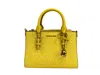 MICHAEL KORS CHARLOTTE 3 IN 1 SATCHEL BAG CROSSBODY GOLDEN YELLOW