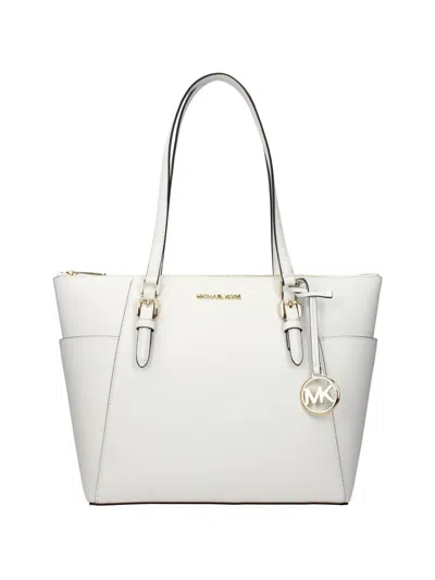 Michael Kors Charlotte Tote Bag In White