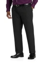 Michael Kors Check Suit Pants In Charcoal