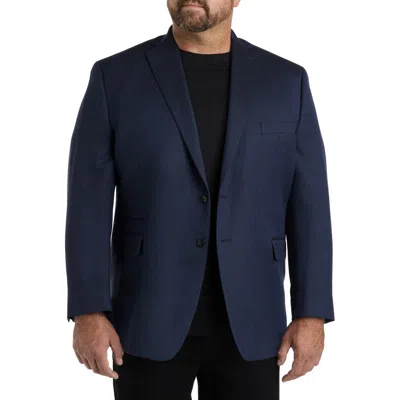 Michael Kors Chevron Sport Coat In Blue