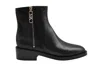 Michael Kors Regan Black Ankle Boot In Black