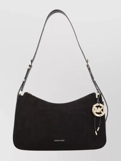 Michael Kors Chic Shoulder Bag Adjustable Strap In Black