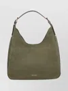 Michael Kors Chic Shoulder Bag Metal Hardware In Green