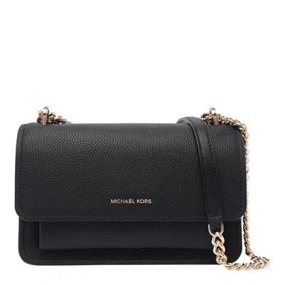 Michael Kors Claire Large Crossbody Bag In Black