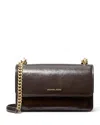 Michael Kors Claire Shoulder Bag In Chocolate