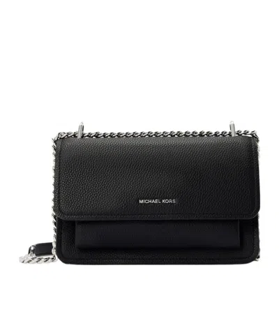 Michael Kors Claire Shoulder Bag In Black