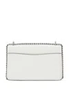 Michael Kors Claire Shoulder Bag In White