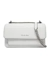 Michael Kors Claire Shoulder Bag In White