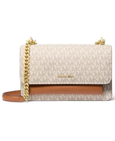 Michael Kors Claire Small Shoulder Bag In Multi