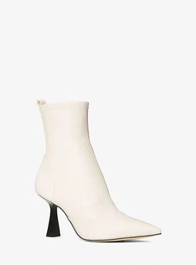 Michael Kors Clara Ankle Boot In Natural