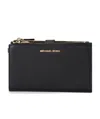 Michael Kors Clasp Clutch In Black